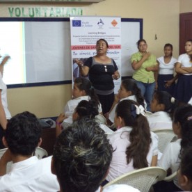 Activity of CEDRU at San Rafael high school - San Rafael del Sur - Nicaragua